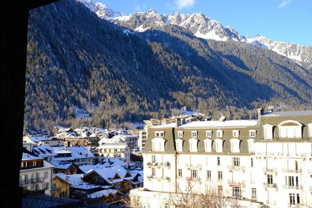 Studio Chaleureux Chamonix Centre Apartment Bagian luar foto