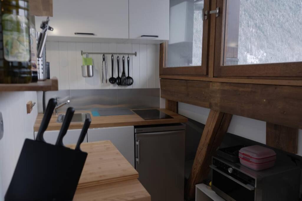 Studio Chaleureux Chamonix Centre Apartment Bagian luar foto