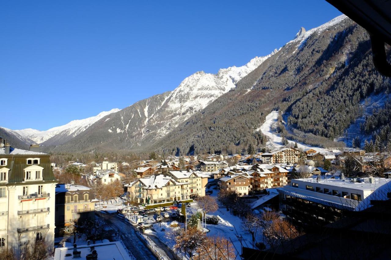 Studio Chaleureux Chamonix Centre Apartment Bagian luar foto