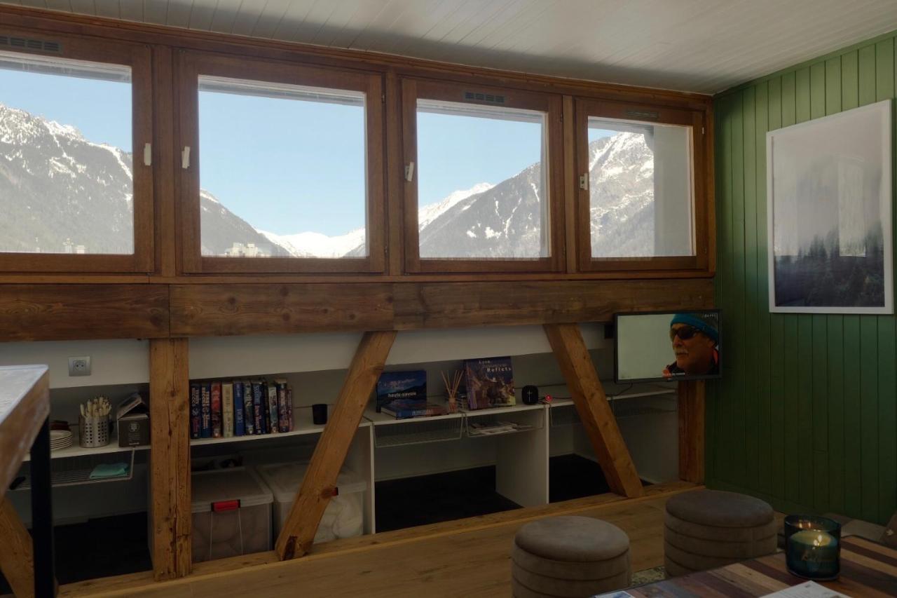 Studio Chaleureux Chamonix Centre Apartment Bagian luar foto