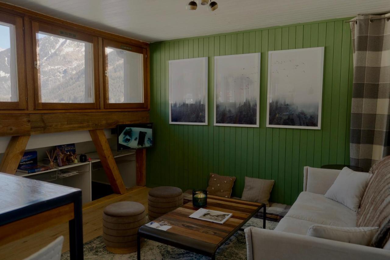 Studio Chaleureux Chamonix Centre Apartment Bagian luar foto
